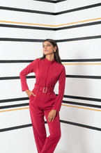 Load image into Gallery viewer, Cherry High Neck Jumpsuit
